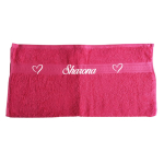 Badlaken met naam - 70x140